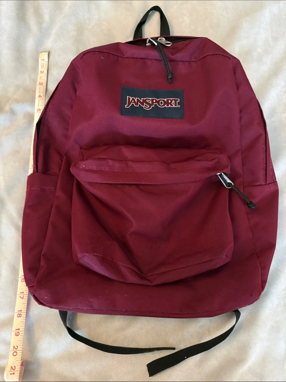 burgundy jansport bag Right Pack Backpack JanSport backpacks are the perfect organizational tool to hold all your important items while you are on the move JanSport Big Student Russet Red